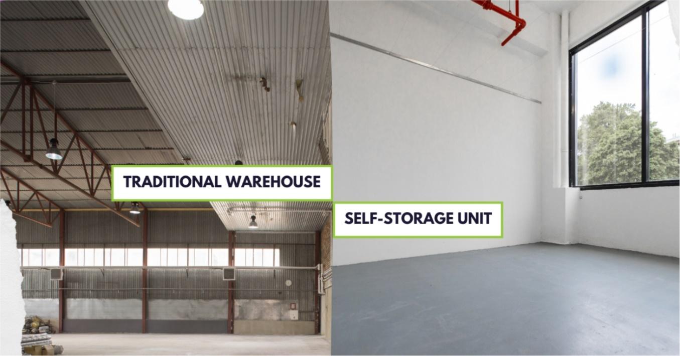 Benefits of Using Self-Storage vs Traditional Warehouse Rentals for New Start-Ups & SMEs