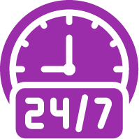 Convenient 24/7 Access